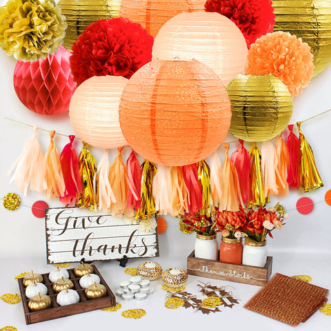 Thanksgiving Party Decoration Kit