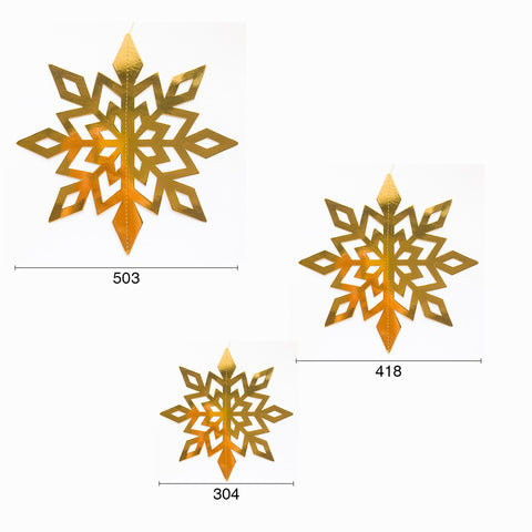 Image of Three-dimensional Snowflake | Nicro Party