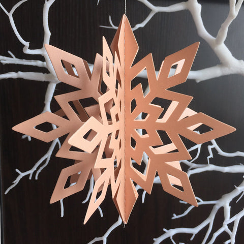 Image of Three-dimensional Snowflake | Nicro Party
