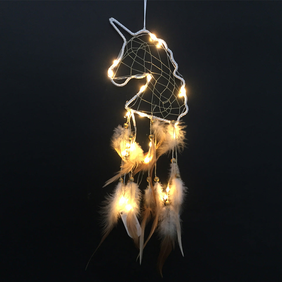 4 Colors Unicorn Dream Catcher