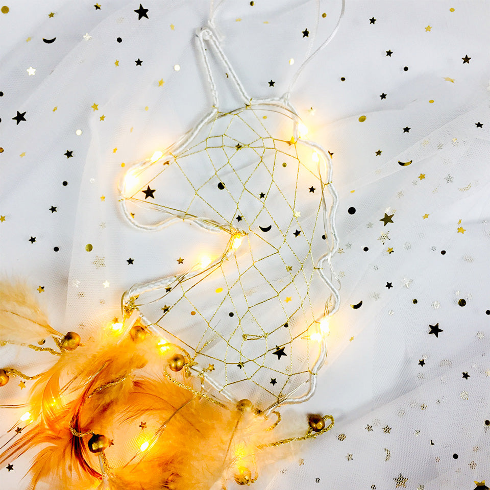 4 Colors Unicorn Dream Catcher