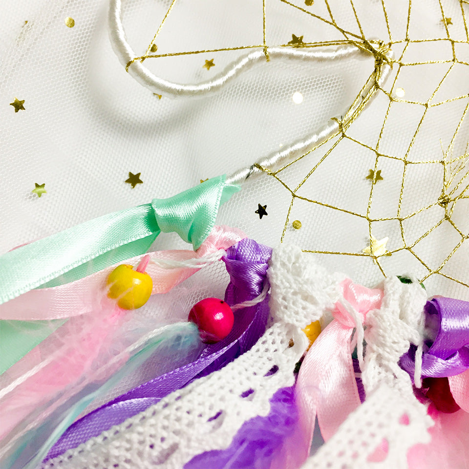 4 Colors Unicorn Dream Catcher