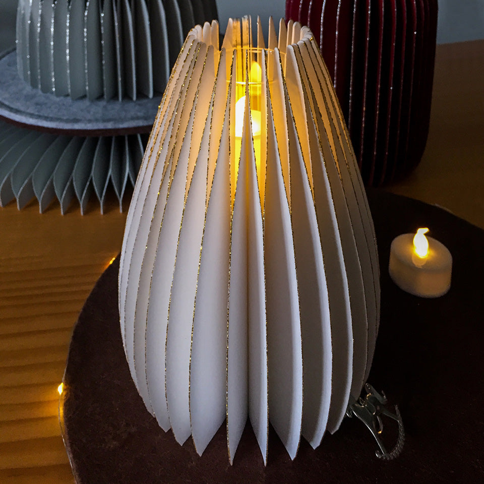 Water Droplets Shape Paper Vase