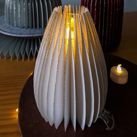 Water Droplets Shape Paper Vase