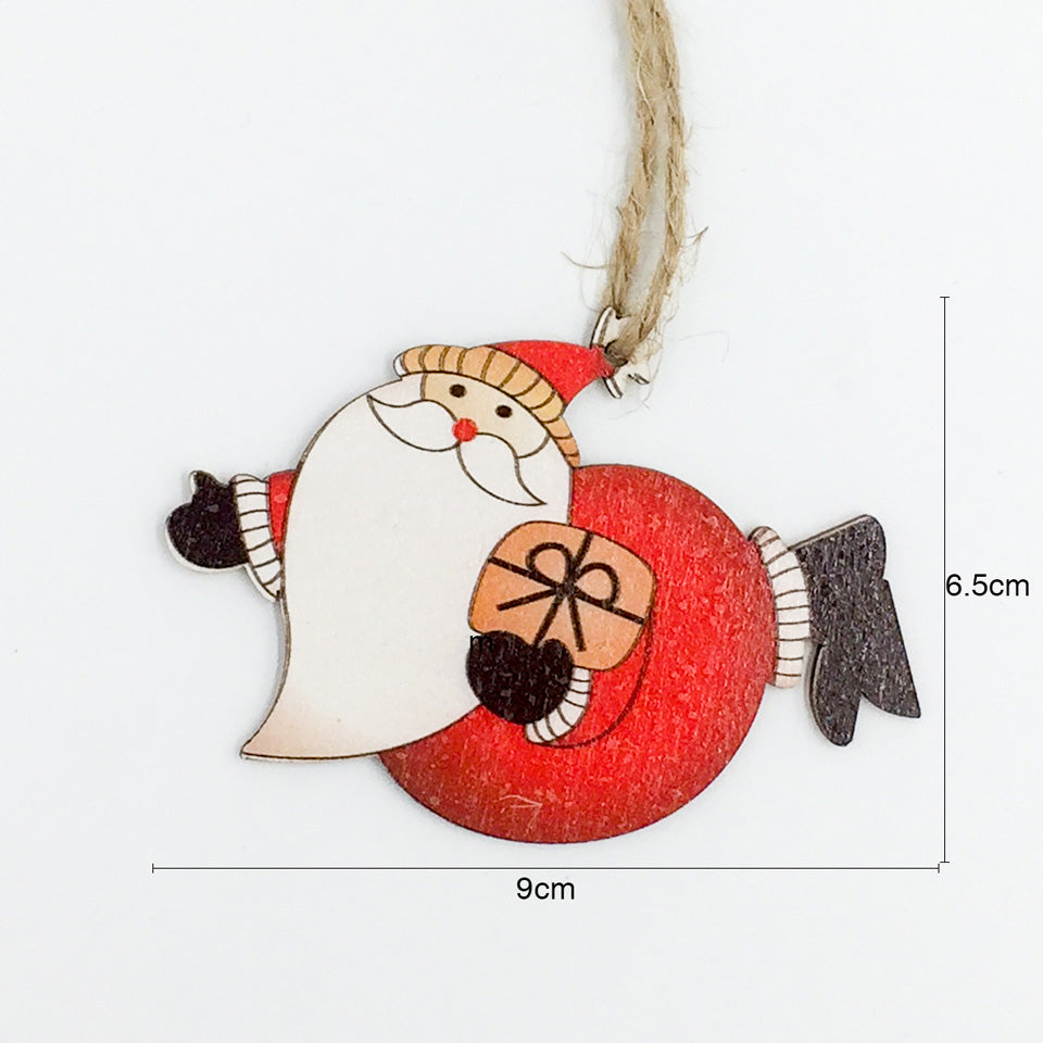 Wooden Christmas Tree Pendant | Nicro Party