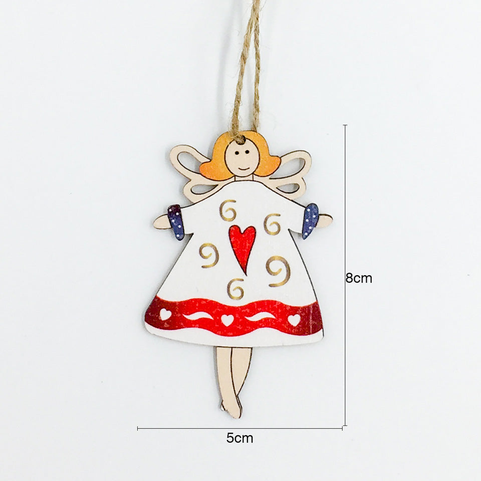 Wooden Christmas Tree Pendant | Nicro Party