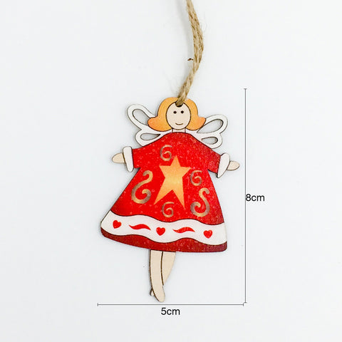 Image of Wooden Christmas Tree Pendant | Nicro Party