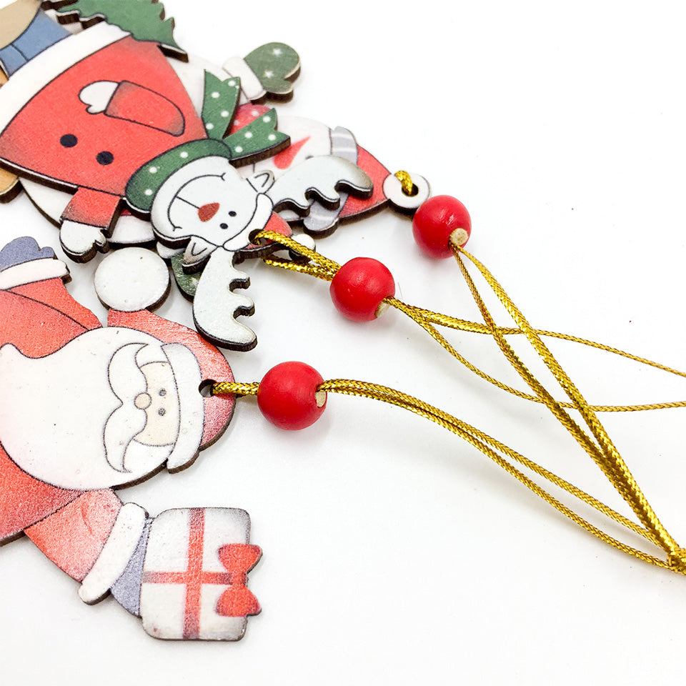 Wooden Christmas Tree Pendant | Nicro Party