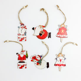 Wooden Christmas Tree Pendant | Nicro Party