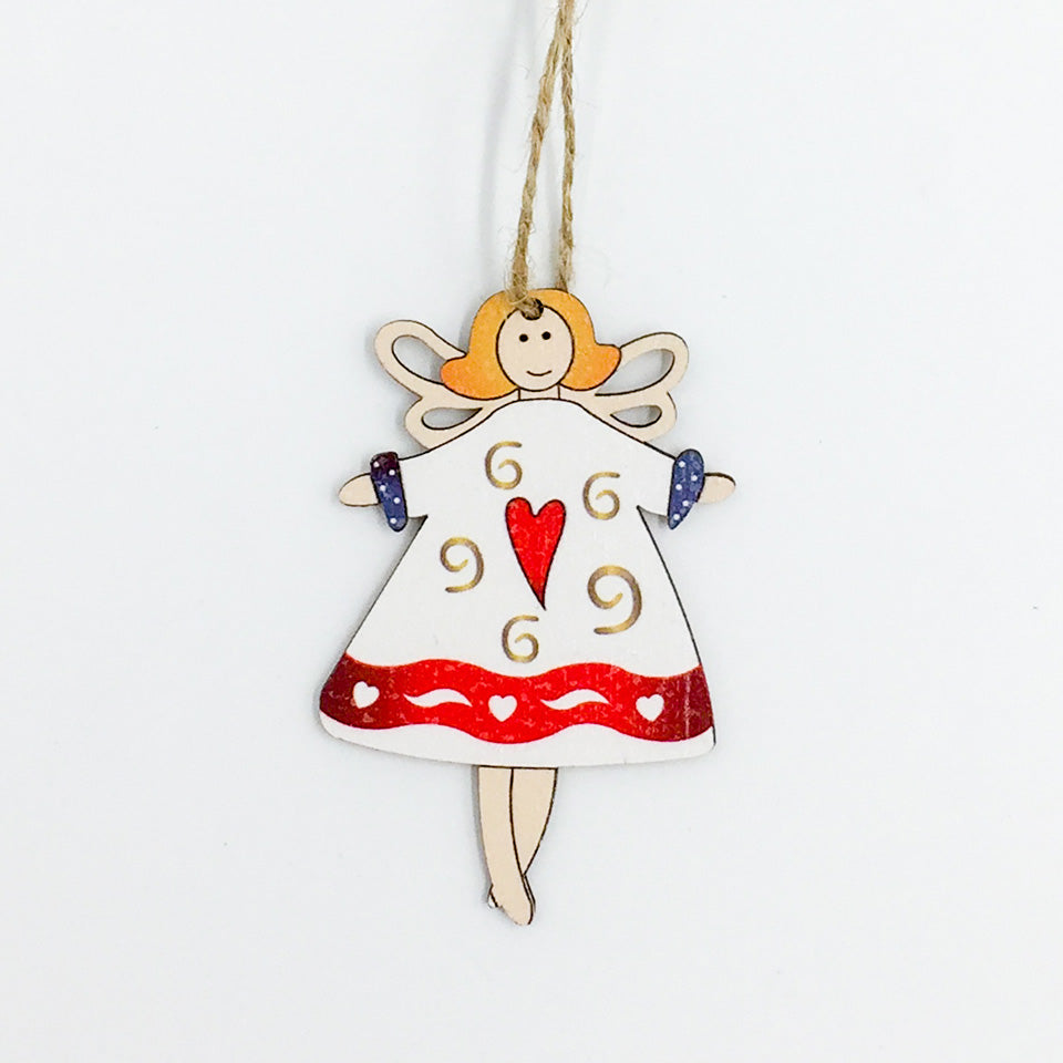 Wooden Christmas Tree Pendant | Nicro Party