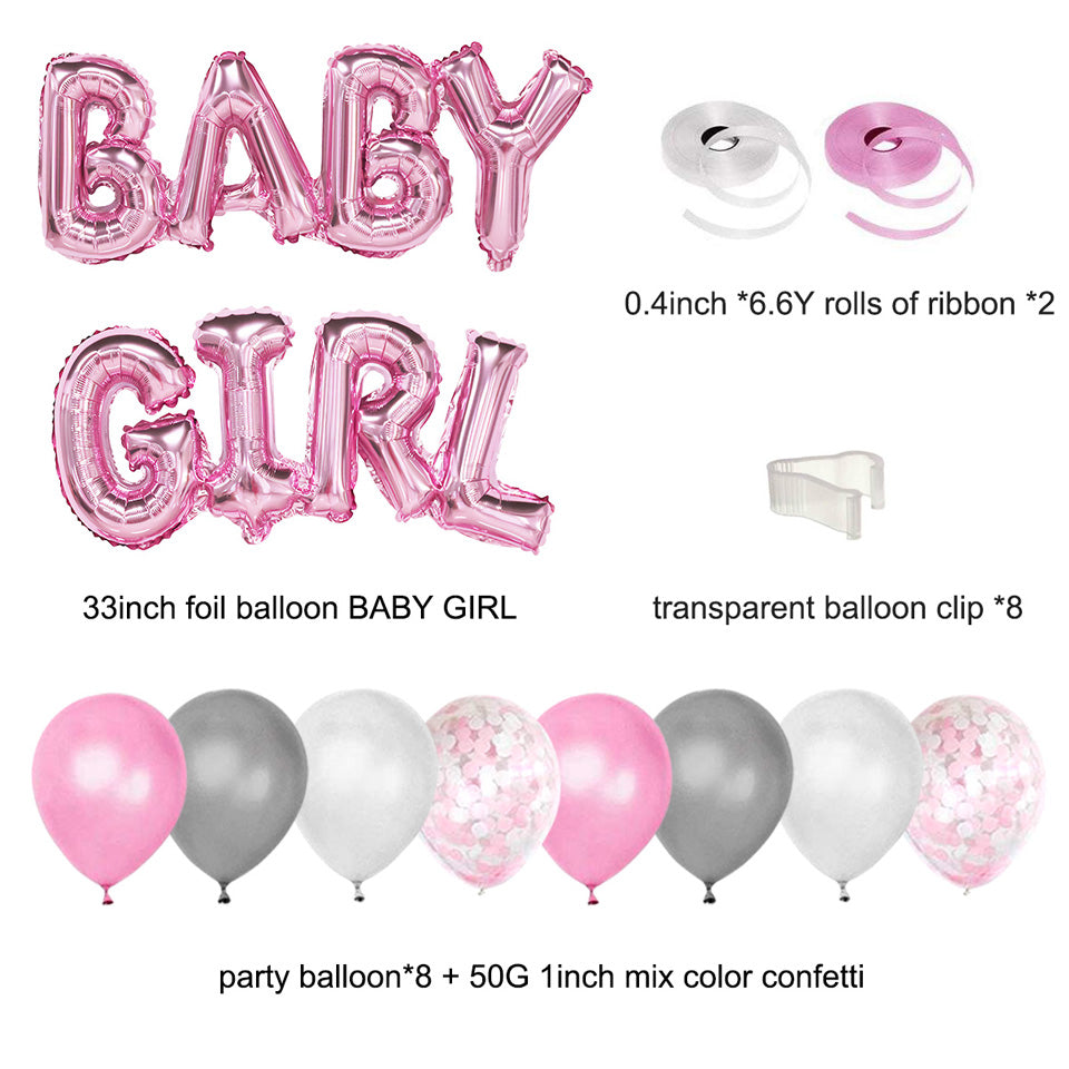 Baby Girl Balloons