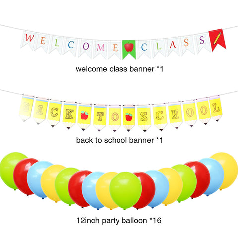 Image of Back to School Party Decor Kit