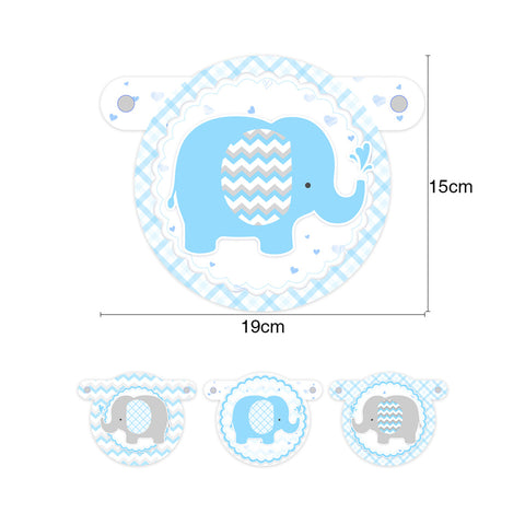 Image of Blue Elephant banner size