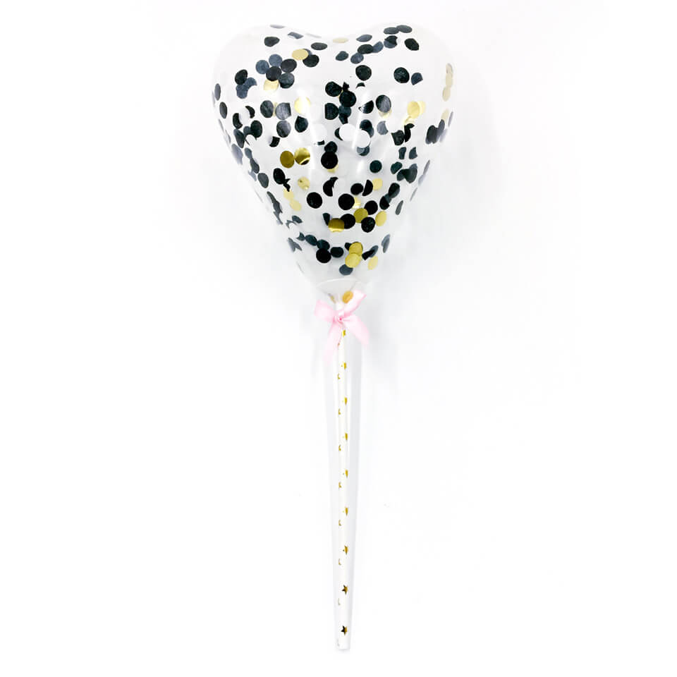 5 inch Confetti Balloons Cupcake Topper | Nicro Party