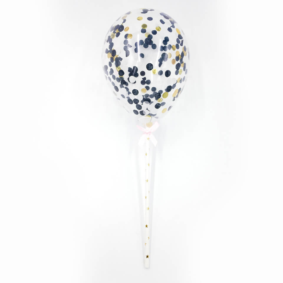 5 inch Confetti Balloons Cupcake Topper | Nicro Party