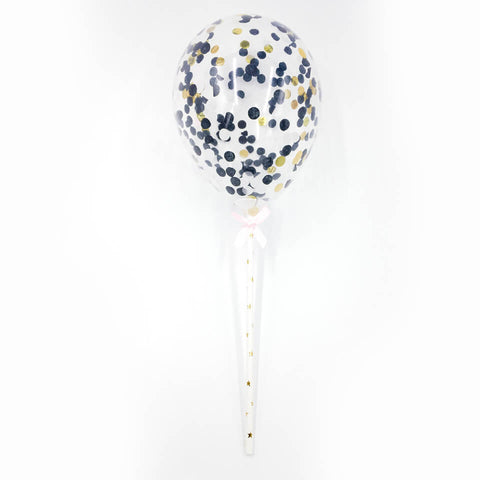 Image of 5 inch Confetti Balloons Cupcake Topper | Nicro Party