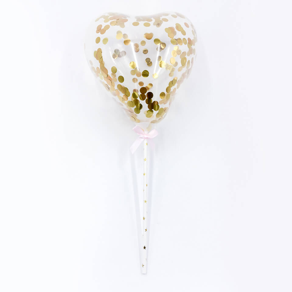 5 inch Confetti Balloons Cupcake Topper | Nicro Party