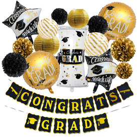 Congrats Grad Graduation Party Decor Kit