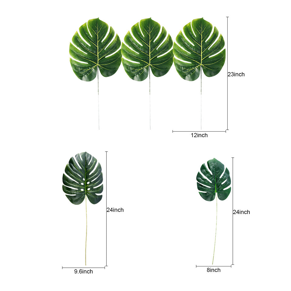 Dinosaur Birthday Party Decoration Kit artificial leaves