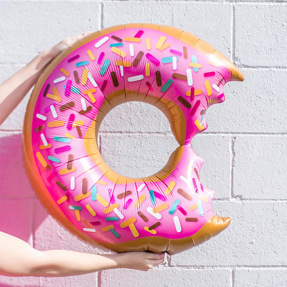 Donut Grow Up Kids Birthday Decoration balloon detail