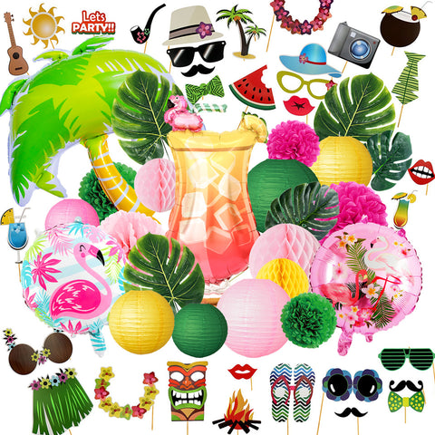 Image of Flamingo Beach Party Decoration