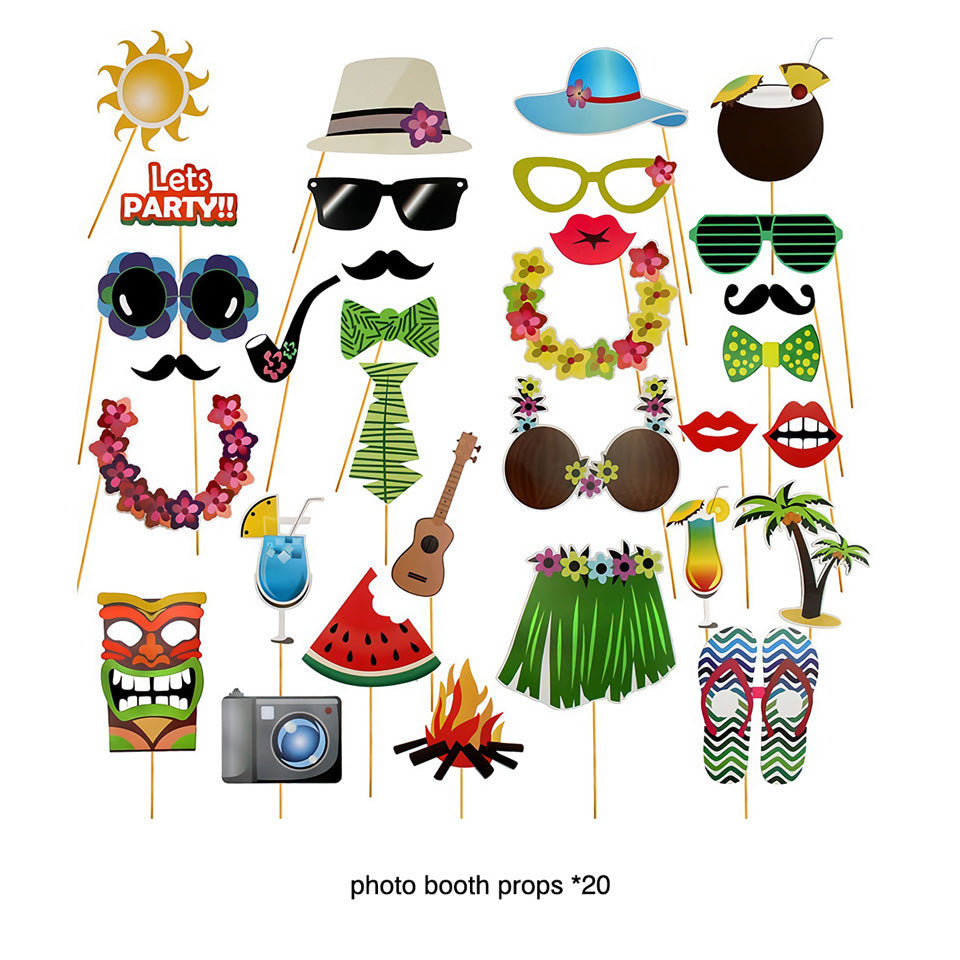 Flamingo photo props