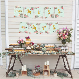 From Miss To Mrs Banner Garland