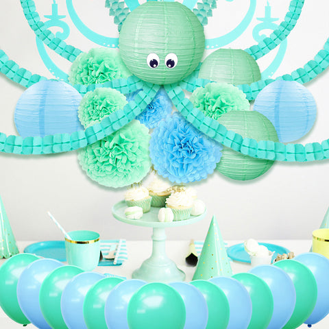 Image of Octopus Party Decoration Kit