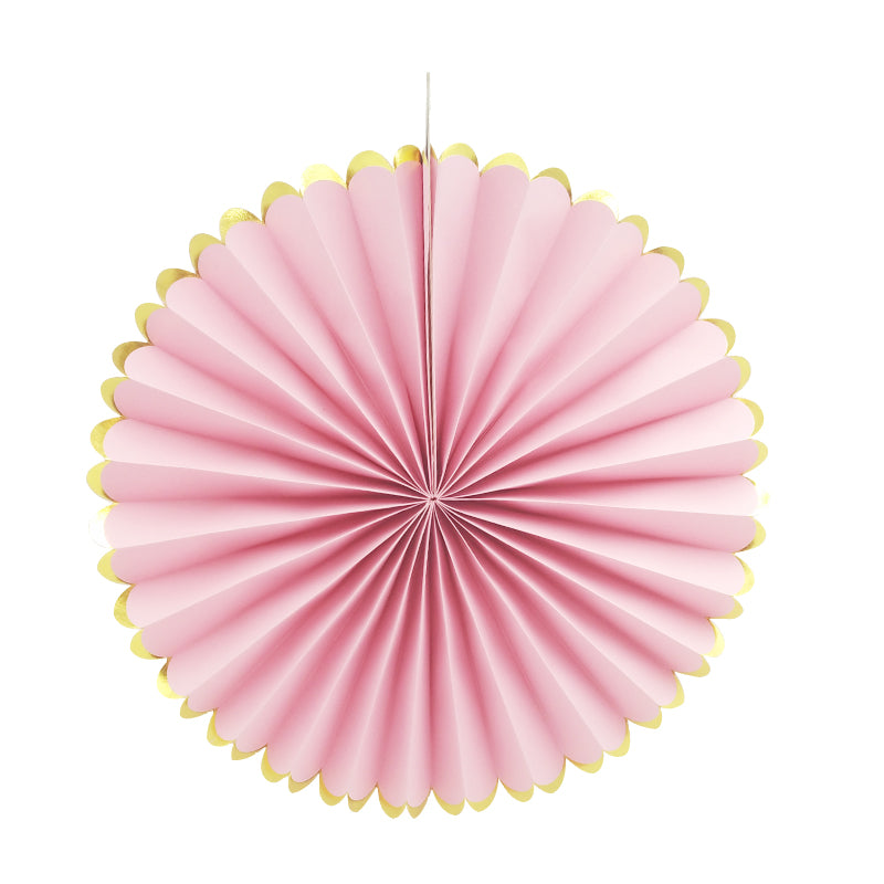 3pcs/set  Paper Fans for Party Decoration