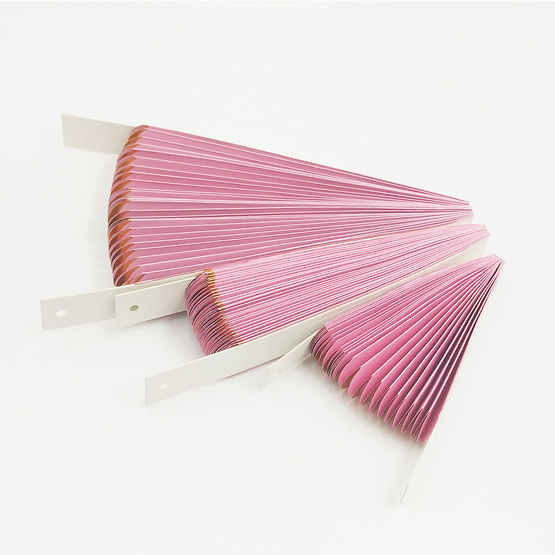 3pcs/set  Paper Fans for Party Decoration