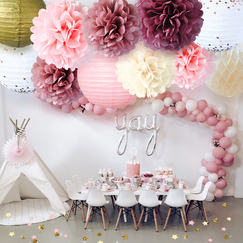 Image of Pink Party Decoration kit