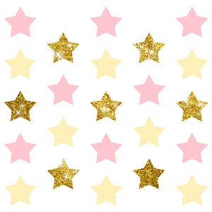 Pink Party Decoration star confetti