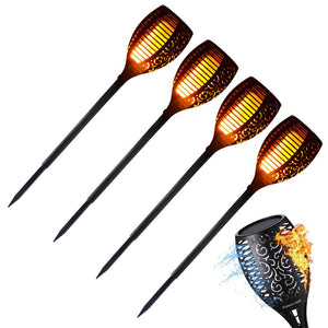 33 LED Soft Light Control Solar Flame Torch