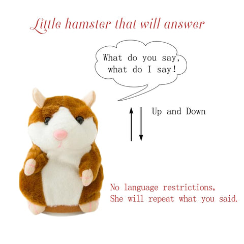 Image of Cheeky Repeated Talking Hamster