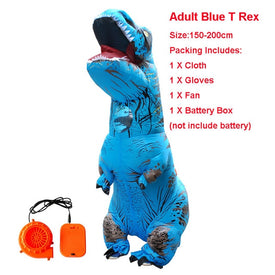 Adult Kid Inflatable Dinosaur Costume