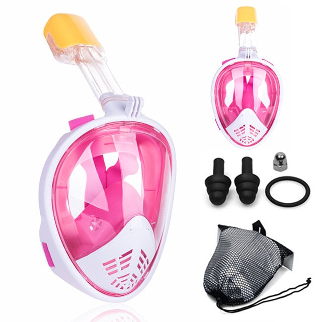 EXPLORER PRO SNORKEL FULL FACE MASK KIT