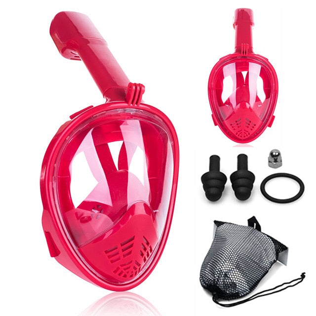 EXPLORER PRO SNORKEL FULL FACE MASK KIT