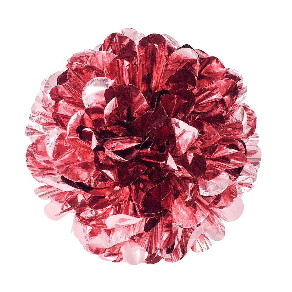 Rose Gold PET Flower Pom Pom 6 8 10 14 inches | Nicro Party