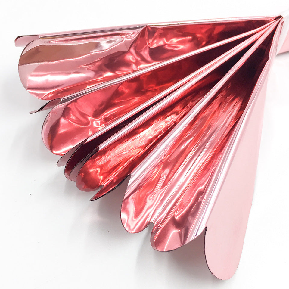 Rose Gold PET Flower Pom Pom 6 8 10 14 inches | Nicro Party