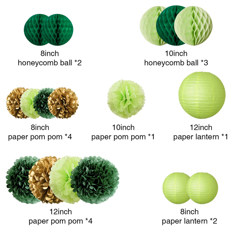 Summer Party Decoration lanterns flowers