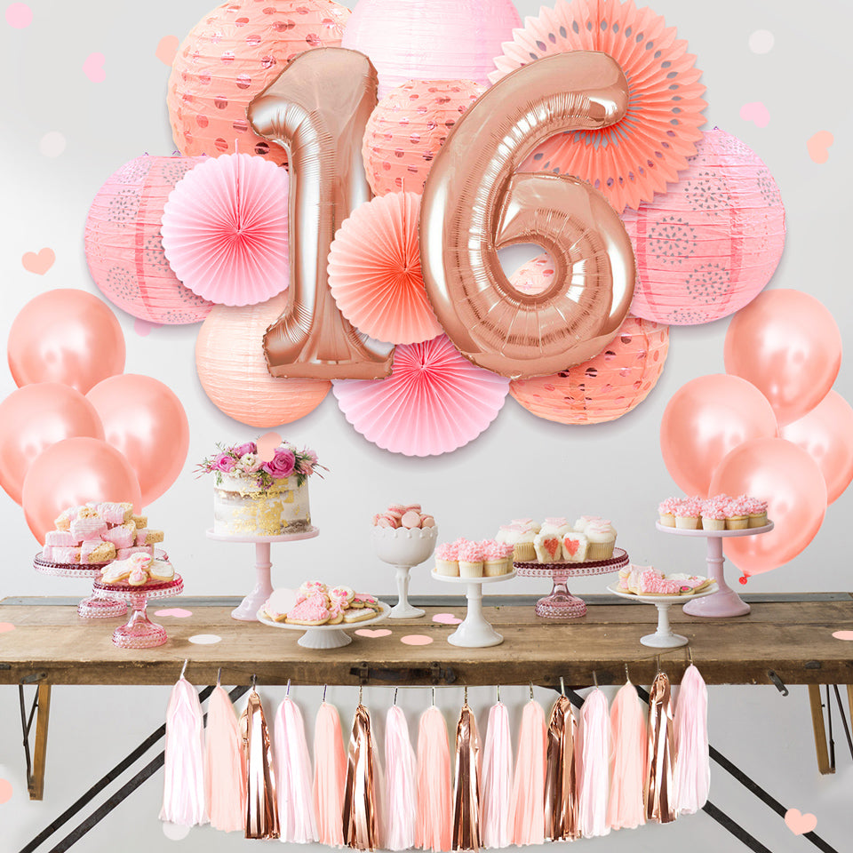 Sweet 16 Decorations Kit