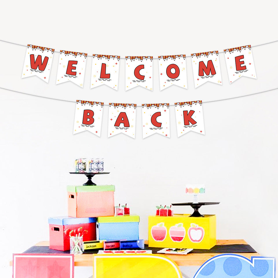Welcome Back Banner